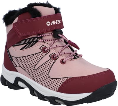 Hi-Tec Jackdaw Waterbestendig Insulated ZWART - Maat 34 Wandelschoenen voor Kinderen