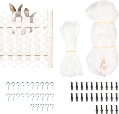 Kattennet Balkon - Huisdierengaas Veiligheid - Katten Veilig Houden - Scheurbestendig Nylon - 8x3 M - Niet gespecificeerd