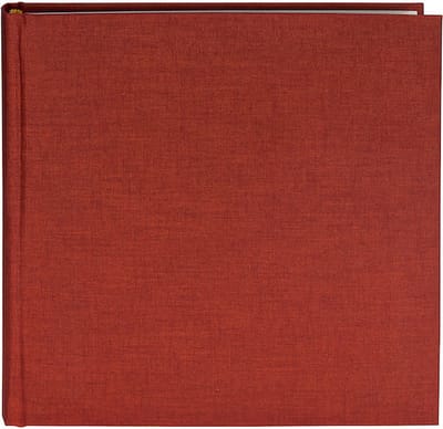 Goldbuch - Fotoalbum Summertime | Linencover | Rood | 25x25 cm