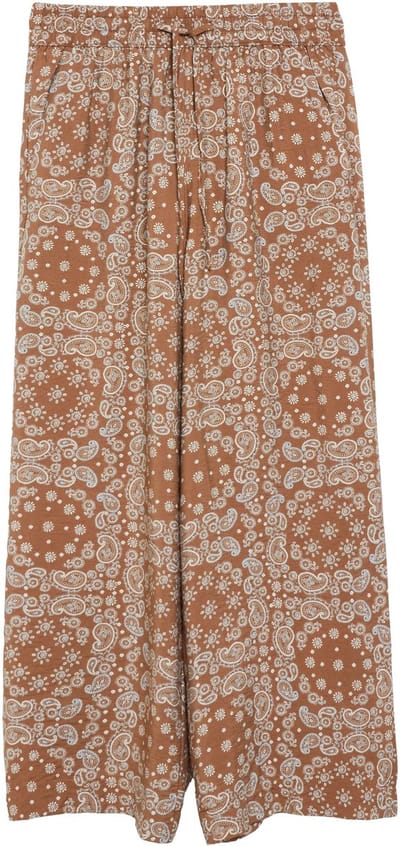relaxed fit culotte van viscosemix