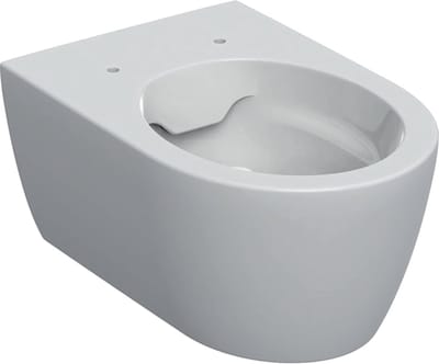 Wandcloset - Toiletpot - Badkamer Installatie - Spoelrandloos Ontwerp - 35.5x53x33cm - Wit