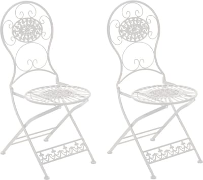 CLP Mani Set van 2 Tuinstoelen wit