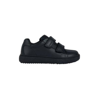 GEOX THELEVEN TIENERS Veterschoenen - ZWART - Maat 41