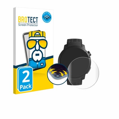 BROTECT - Screenprotector voor Coros Pace Pro - Folie Beschermfolie transparant volledig dekking - 2 Stuks
