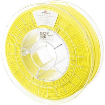 Spectrum Filaments 80661 Premium PCTG Filament PCTG Chemisch bestendig, Geurarm 1.75 mm 1000 g Sulfur Yellow, Geel 1 stuk(s)