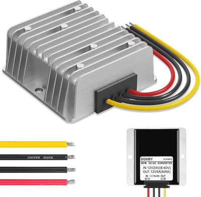 DC naar 12V spanningsomvormer 5A 60W - automatische step up down converter voor ventilatoren