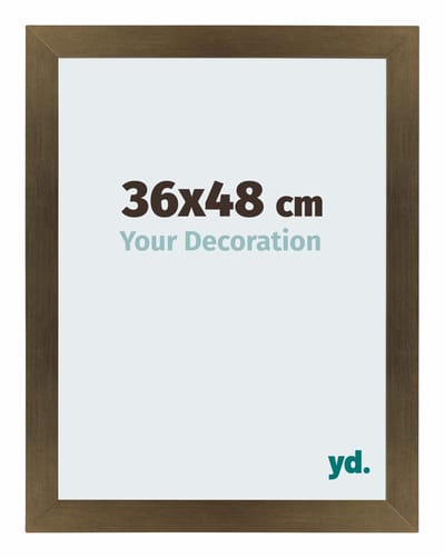 Your Decoration - Puzzellijst 36x48 cm - Brons Decor - Puzzellijst 500-1000 stukjes - MDF Fotolijst - Mura