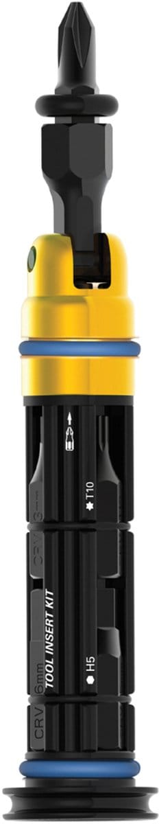 Lezyne Tool Insert Kit - Multitool mountainbike - Lichtgewicht - Maat M - Aluminium - Zwart