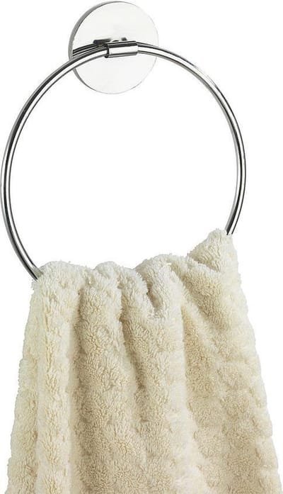 Wenko Handdoekring Turbo-loc 19,5 Staal Chroom