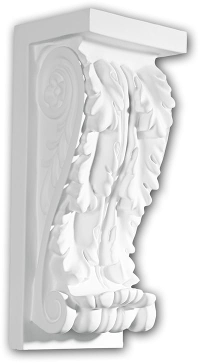 Console 119004 Profhome Sierelement Corinthische stijl wit