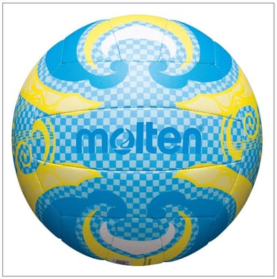 Molten Beachvolleybal - lichtblauw/blauw/geel