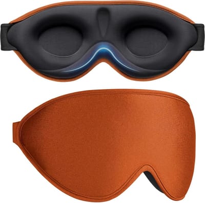 Verduisterende Slaapmaskers voor Mannen en Vrouwen - Oogdrukverlagend - 3D Ergonomisch Ontwerp - Comfortabel Oogmasker om te Slapen
