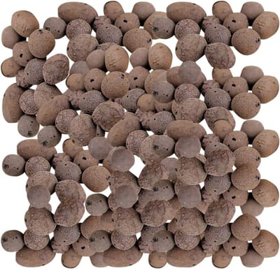 Drainage Stenen - Klei Korrels - Planten Verzorgen - Lichtgewicht Ademend - 1 kg - Koffie