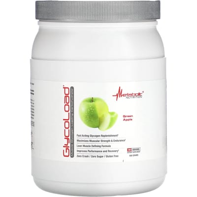 Metabolic Nutrition, GlycoRod, Groene Appel, 600 g