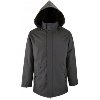 SOLS Unisex Volwassenen Robyn Gewatteerd Jasje (Houtskool)