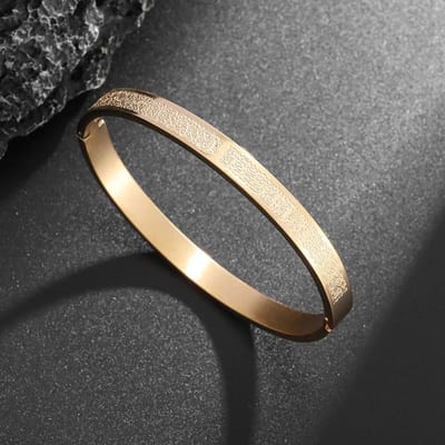 Islamitische Moslim Ayatul Kursi Sutra Manchet Armband Bedel Mannen en Vrouwen Roestvrij Staal Religieus Amulet Sieraden gray