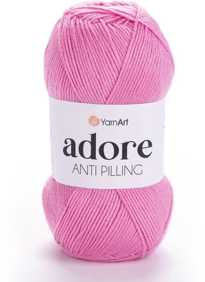 YarnArt Adore – Anti-Pilling Acryl Garen – Zacht & Kleurvast – Ideaal voor Kleding en Babyprojecten - Kleur 339
