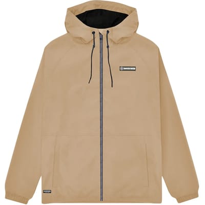Lambretta Heren Ripstop Hooded Jacket (Stone)