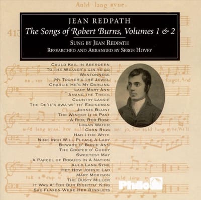 Jean Redpath - The Songs Of Robert Burns, Volumes 1 & 2 (CD)