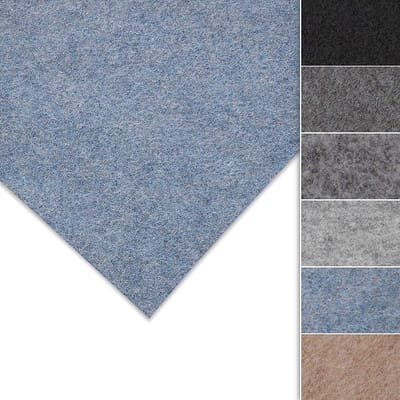 FLOORDIREKT Naaldvilt - Superflex - Blauw - 200 x 100 cm