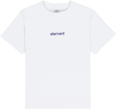 Element Lowcase T-shirt Met Korte Mouwen Wit 14 Years Jongen