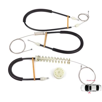 BWR5187 Kit de réparation lève-vitre électrique pour porte avant gauche pour BMW Série 6 F06 Gran Coupé 2011-2018 51337268797