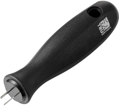 TRU COMPONENTS Geleiderbaanonderbreker Zwart Inhoud: 1 stuk(s)