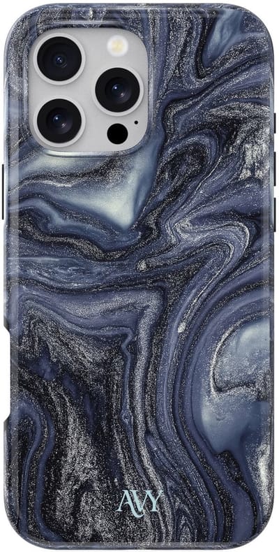 AVY Hard Shell Back Cover | geschikt voor Apple iPhone 15 Pro Max | Obscura Blue | Compatibel met MagSafe & Qi2