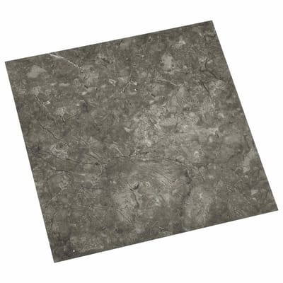 vidaXL - Zelfklevende - Vloerplanken - Zwart - en - Grijs - 30,5 - x - 30,5 - cm - 20 - st
