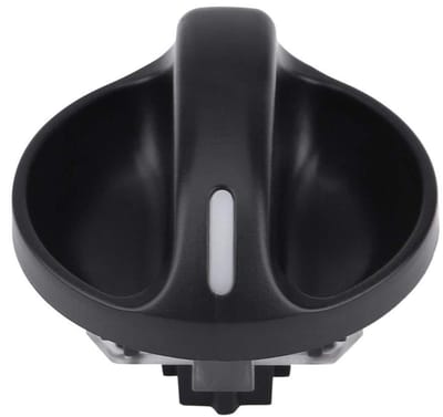 Bedieningsknop Airco - Ventilatieknop Temperatuur - Auto Interieur Reparatie - Directe OE-vervanging - 40 mm - Zwart