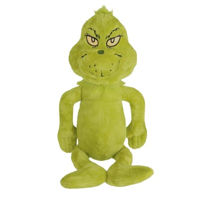 Pluche De Grinch knuffel 90 cm - film speelgoed - multicolor.
