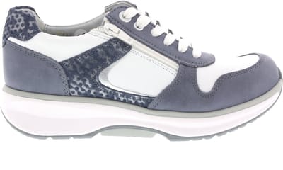 Dames Veterschoenen Xsensible New Jersey Denim Combi Gx Jeansblauw - Maat 37