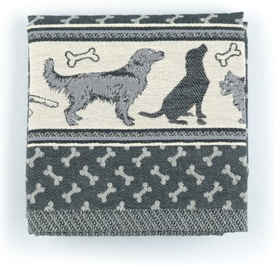 Bunzlau Castle | Keukendoek Hond Zwart