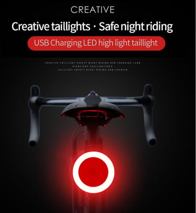 Fiets Achterlicht Fiets Licht Oplaadbaar Lichten Nacht Rit Racefiets Rit Creatieve Achterlicht
