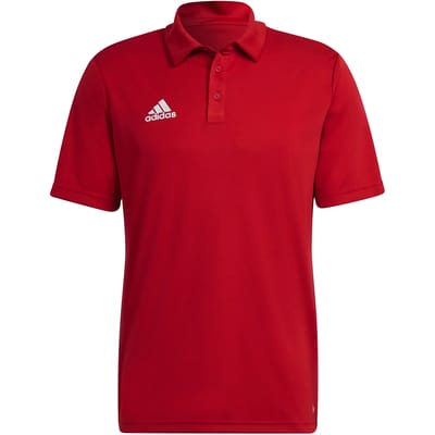 Adidas Entrada 22 Korte Mouw Poloshirt Rood S / Regular Man