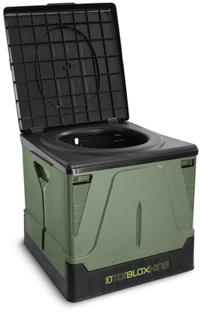 Delphin - Opvouwbaar Toilet - Toiblox king - Kampeer wc - inclusief draagzak