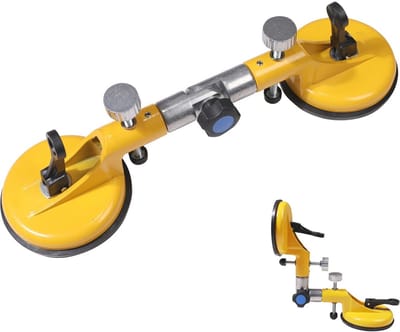 Verstelbare Zuignappen voor Tegels - Heavy Duty, 110 kg Laadvermogen, Aluminium Lifter voor Nivelleren en Uitlijnen