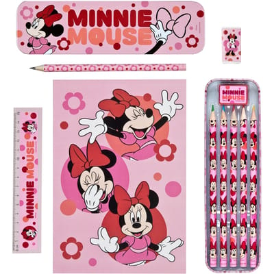 Minnie Mouse schrijfwarenset