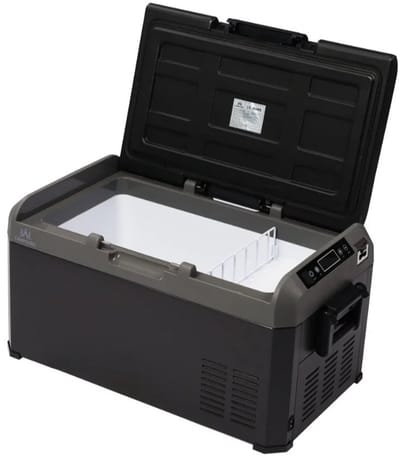 Campguru Compressor Koelbox - 32 liter - Koelen en vriezen tot -20°C - Metaal/PU isolatie - 12V & 230V - Digitaal display - USB/flesopener