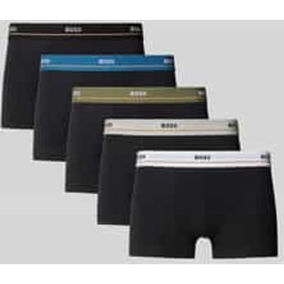 Hugo Boss heren BOSS essential 5P boxer trunks combi zwart II