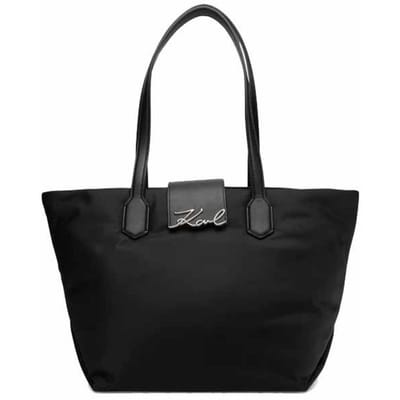 Handtas Karl Lagerfeld K Signature Nylon Md Tote