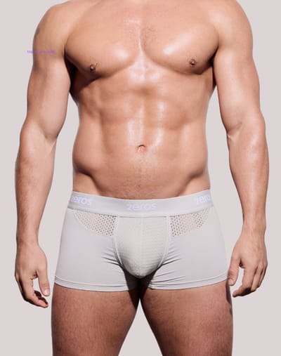 2EROS Aktiv NRG Trunk Grey - MAAT S - Heren Ondergoed - Boxershort voor Man - Mannen Boxershort