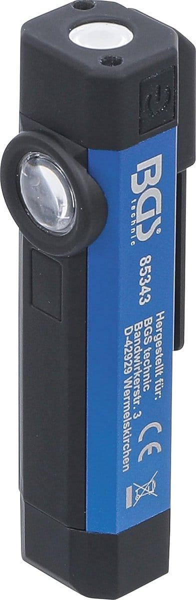 Aluminium UV-handlamp 2,5 W voor het opsporen van lekkages