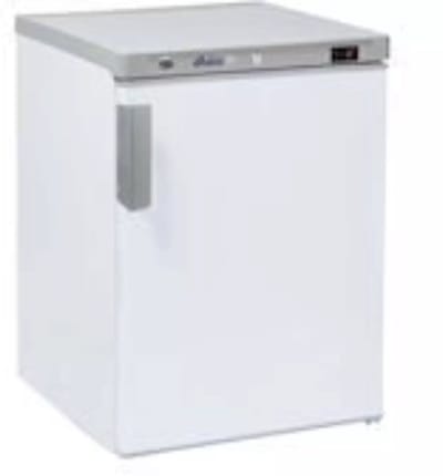 HENDI Koelkast tafelmodel - gelakt staal - ventilatorgekoeld - 589x655x838 mm - wit - horeca