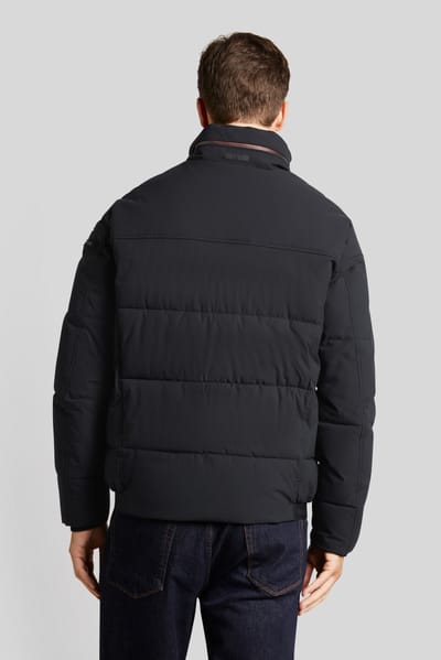Bugatti Herren Jas met breed gewatteerd patroon
