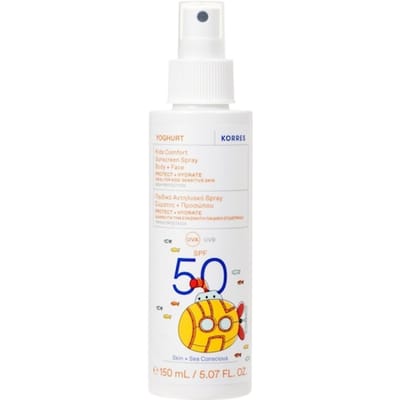 Korres Zonneproducten Zonnebrandcrème SPF50 kinderen Zonnebrand Dames 150 ml