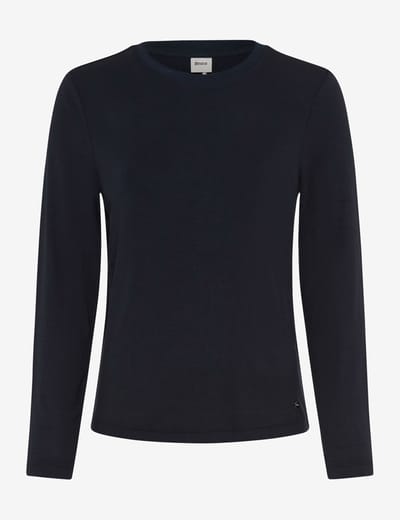 Brax Dames Shirt  Style CARINA L navy, donkerblauw, maat 34