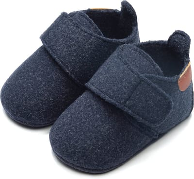 Babyschoentjes - Klittenbandsluiting - Maat 18-19 - 11cm - Blauw