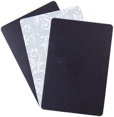 3 printed magnetic sheets - Sizzix