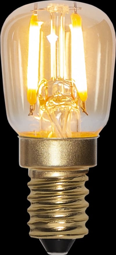 Mini Lampje - E14 - 0.5W - Super Warm Wit <2200K - Filament - Amber